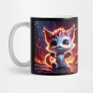 Cat tje moon 3 Mug